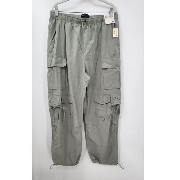 New NWT Aeropostale Parachute Cargo Pants Light Green Size XL - Picture 6 of 13